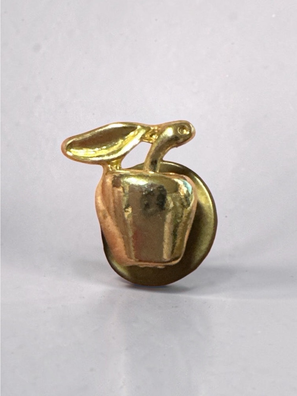 Golden Apple Pin Brooch